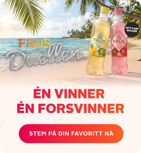Frusduellen - én vinner, én forsvinner. Stem på din favoritt nå!